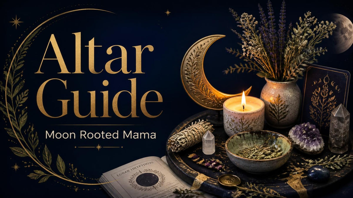 MoonRootedMama Sacred & Simple Altar Guide