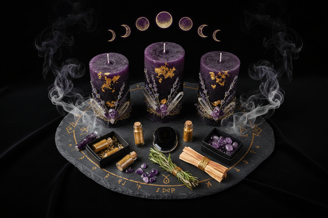 How to Use Ritual Candles for Moon Ceremonies