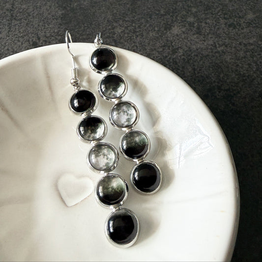 Moon Phase Earrings