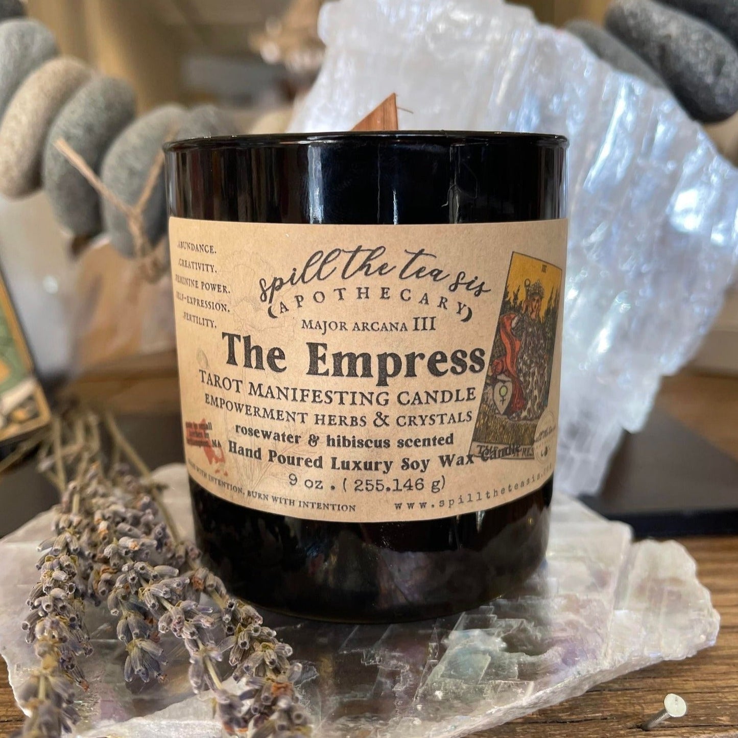 The Empress Tarot Candle | Love & Abundance Manifestation Candle