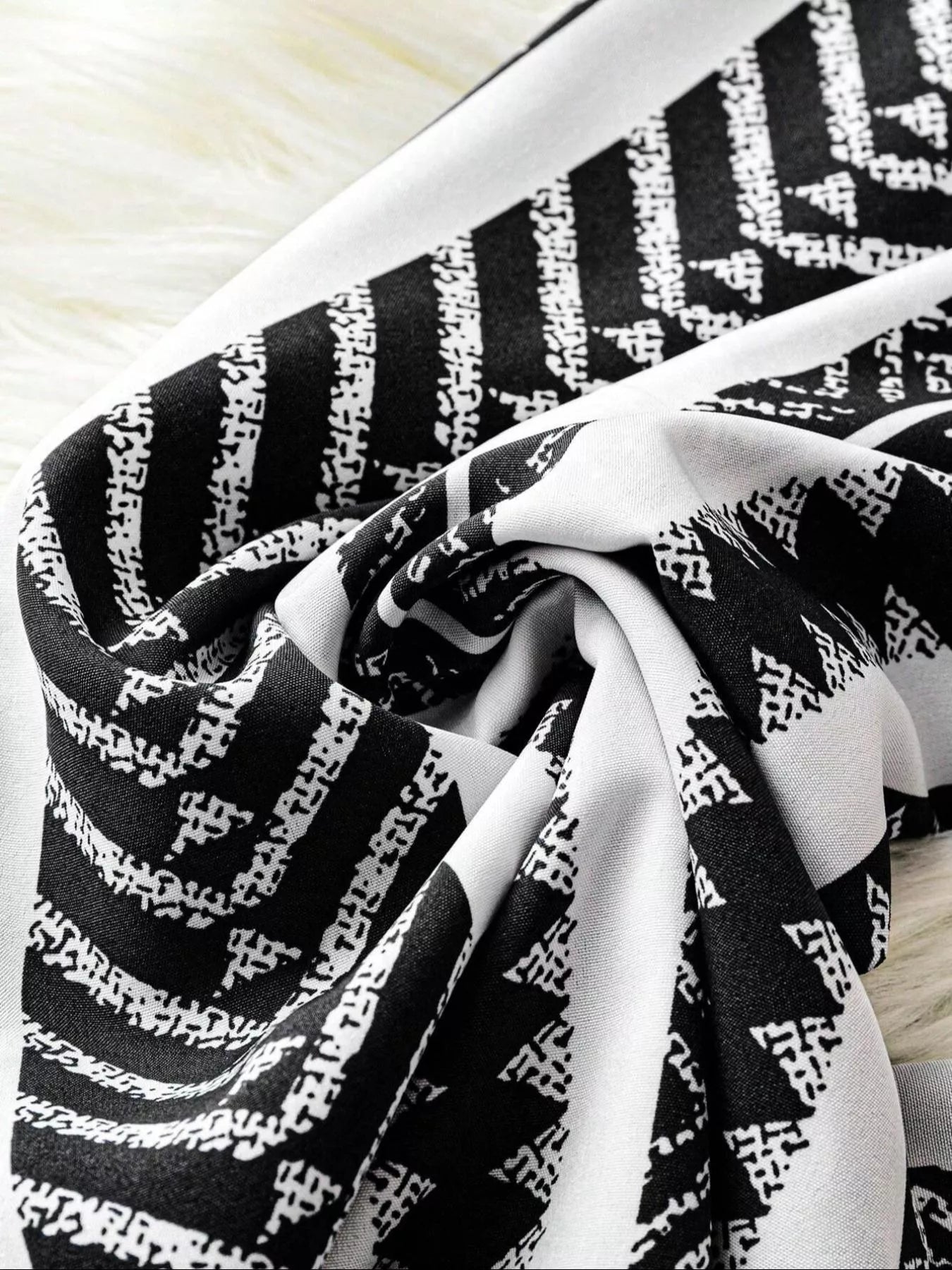 Boho Print Wide Leg Pants