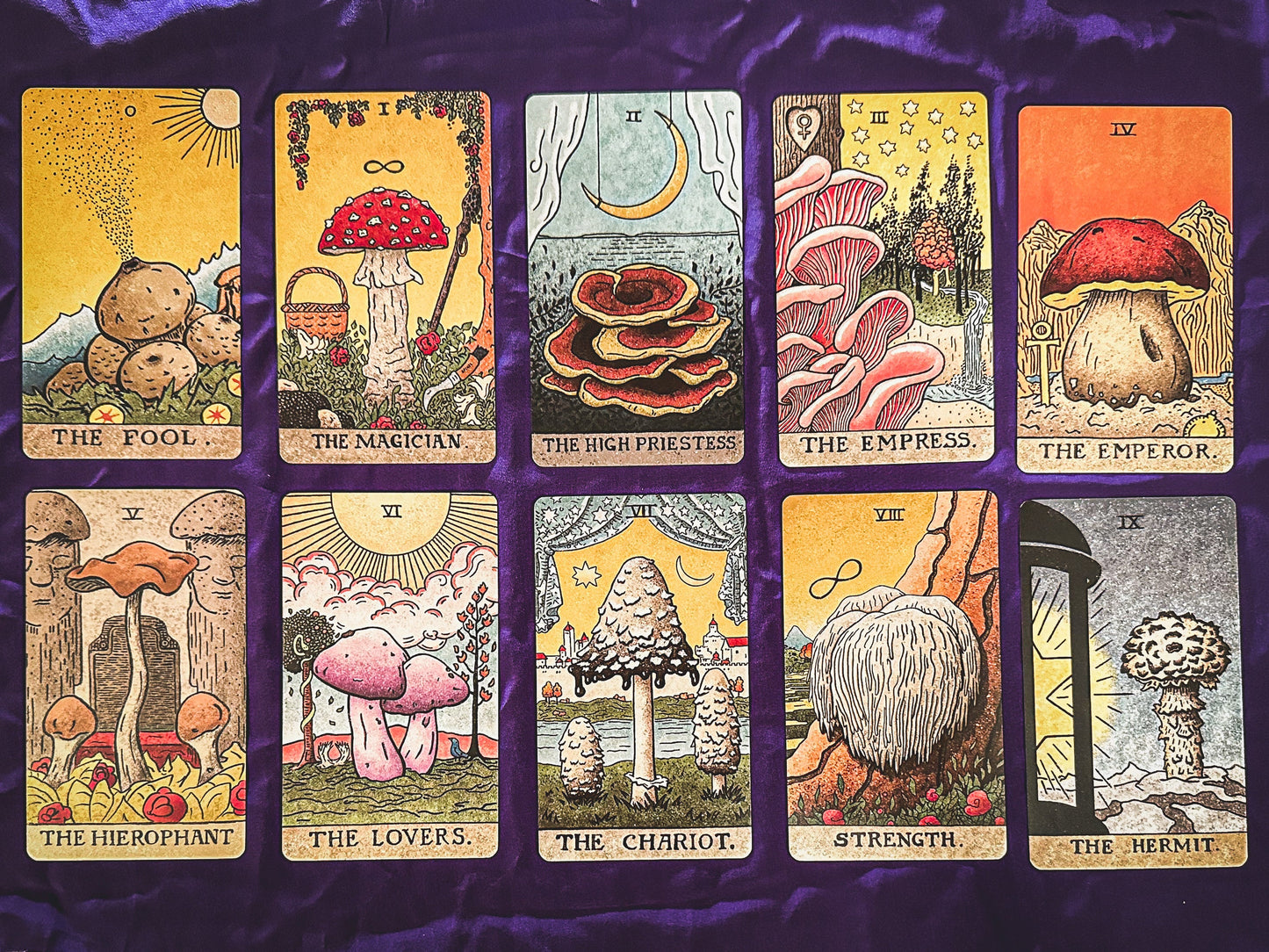 THE MUSHROOM HUNTER'S ARCANUM: A Tarot Deck for Mushroom Hunters