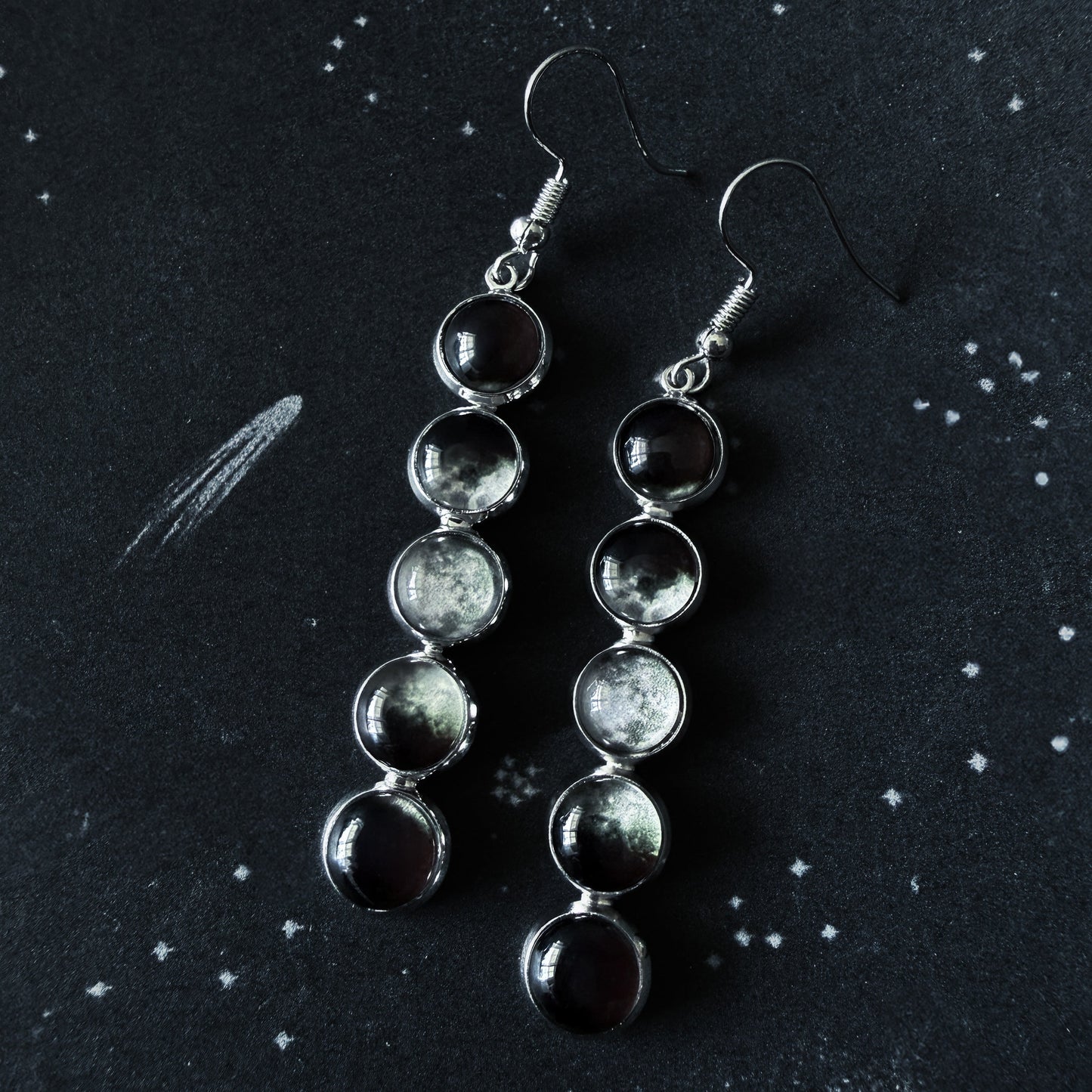 Moon Phase Earrings
