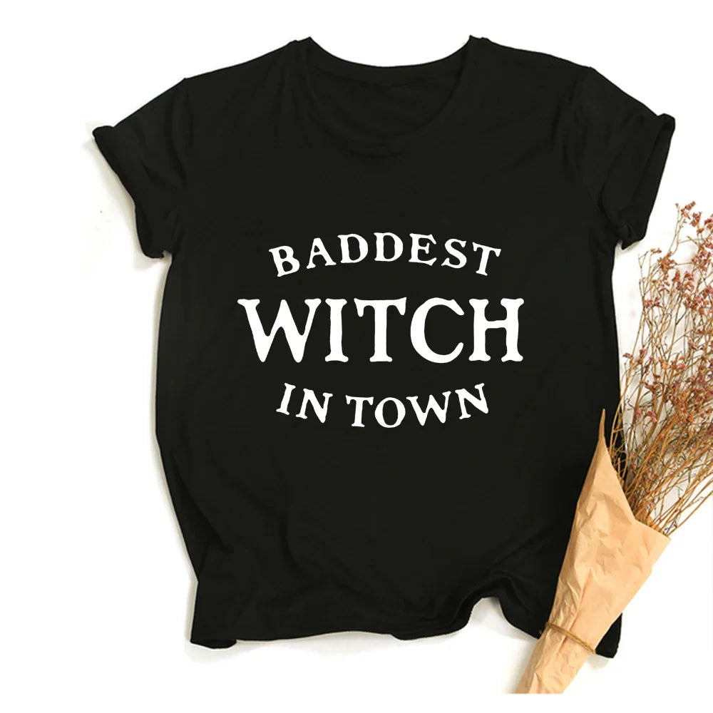 Witches Do It Better Crop Top — Gothic Witch Quote Tee