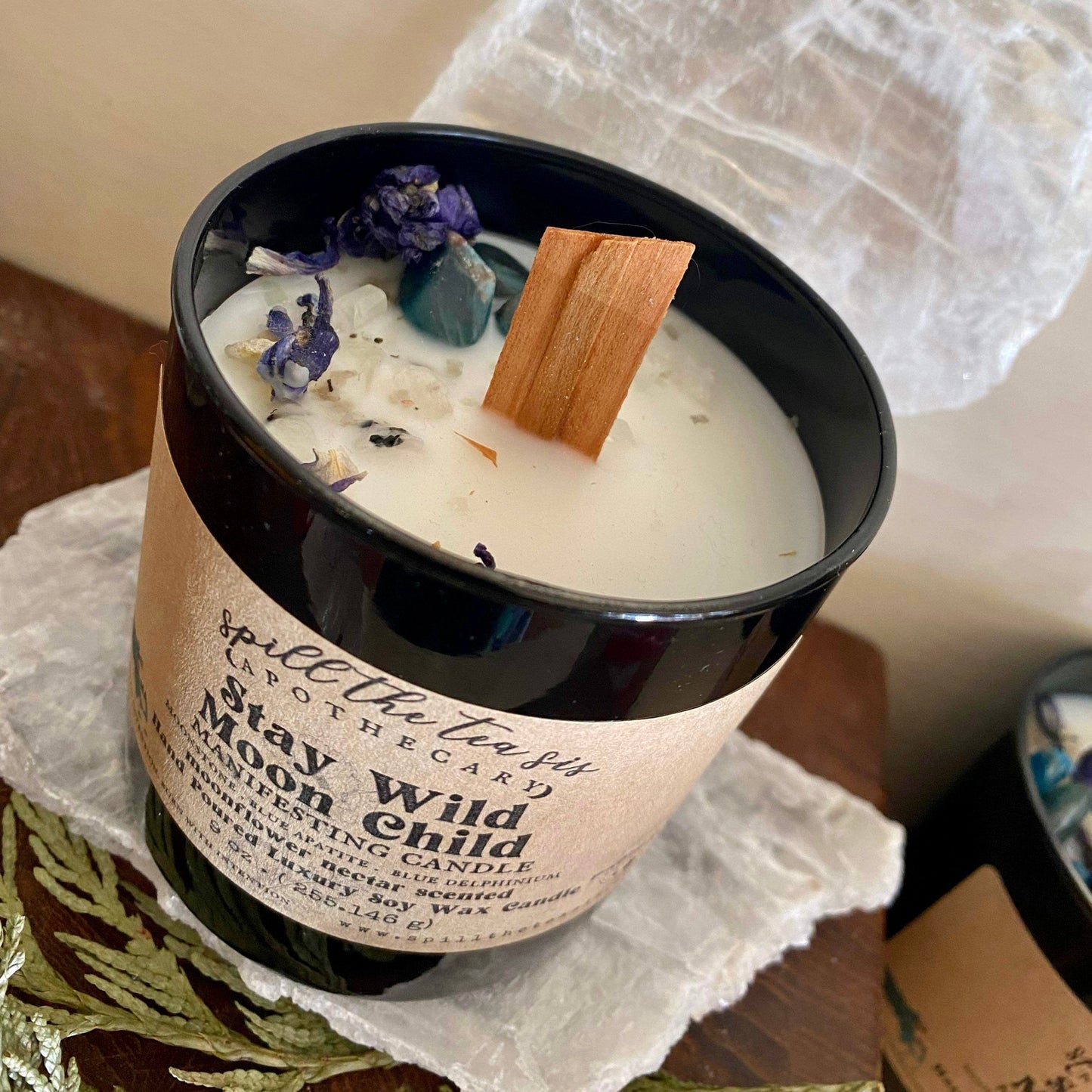 Stay Wild Moon Child Lunar Intention Candle | Moon Magic Soy Candle