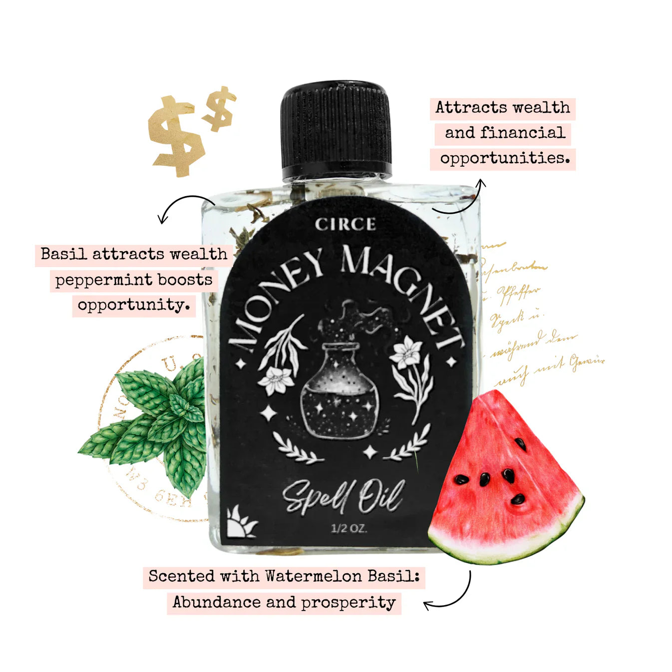 Demeter’s Abundance Ritual Set – Prosperity Blend & Money Magnet Oil