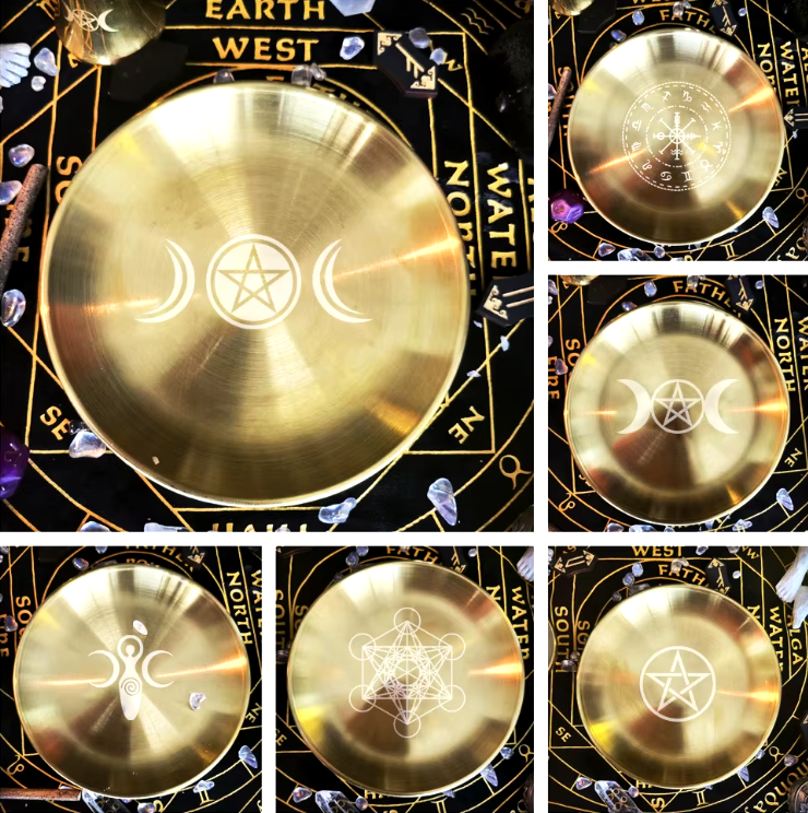 Gold Altar Plates
