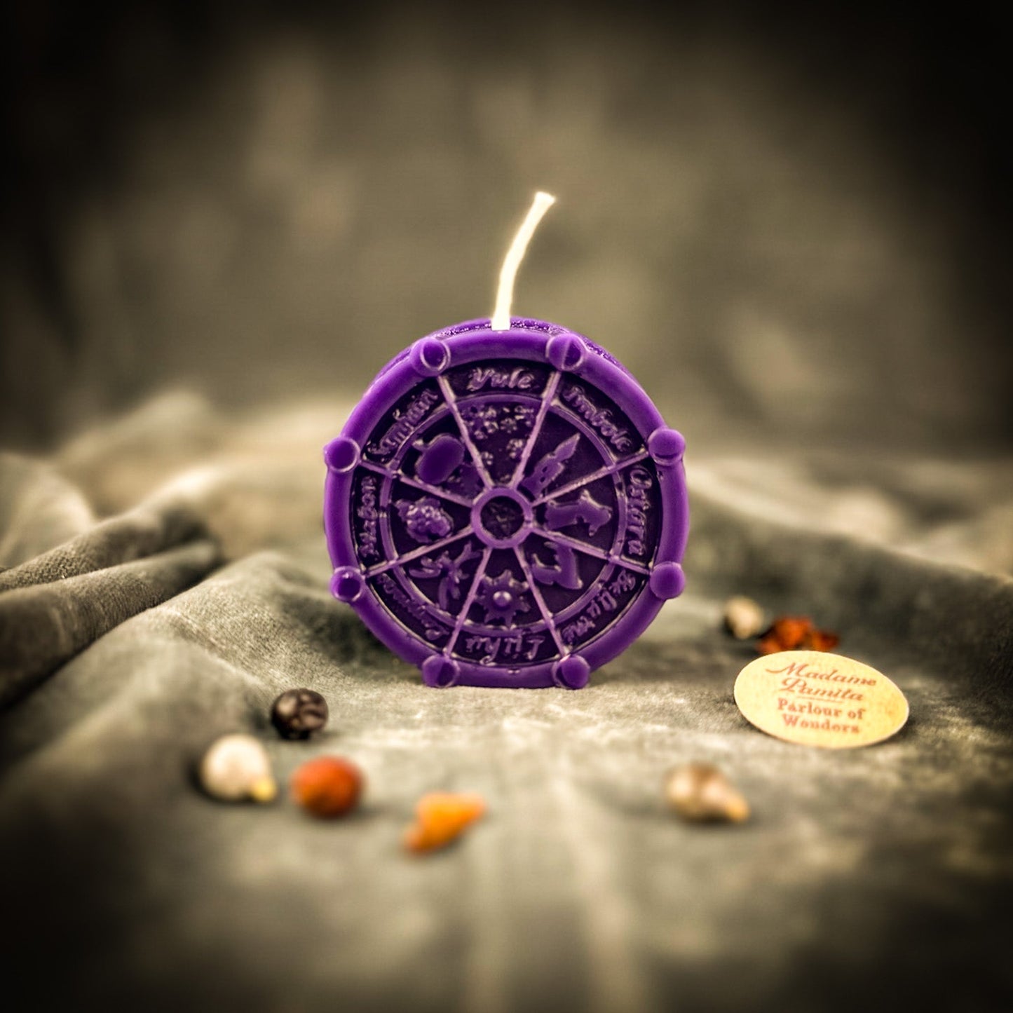 Wheel of the Year Wishes Candle Spell Kit - Sabbat Celebrations & Seasonal Magic
