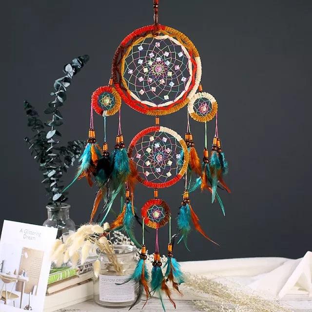 Big Dream Catcher Hanging/Light Decoration Dream Catcher Moon Dream Catcher Room Home Decor Dream Catcher Gifts For Mom Friends Women Girls Wall Decor Bedroom Decoration