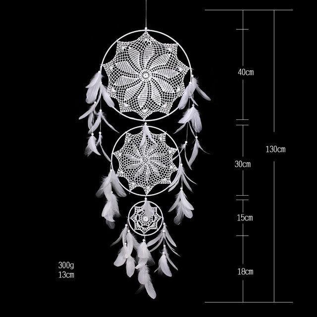 Big Dream Catcher Hanging/Light Decoration Dream Catcher Moon Dream Catcher Room Home Decor Dream Catcher Gifts For Mom Friends Women Girls Wall Decor Bedroom Decoration