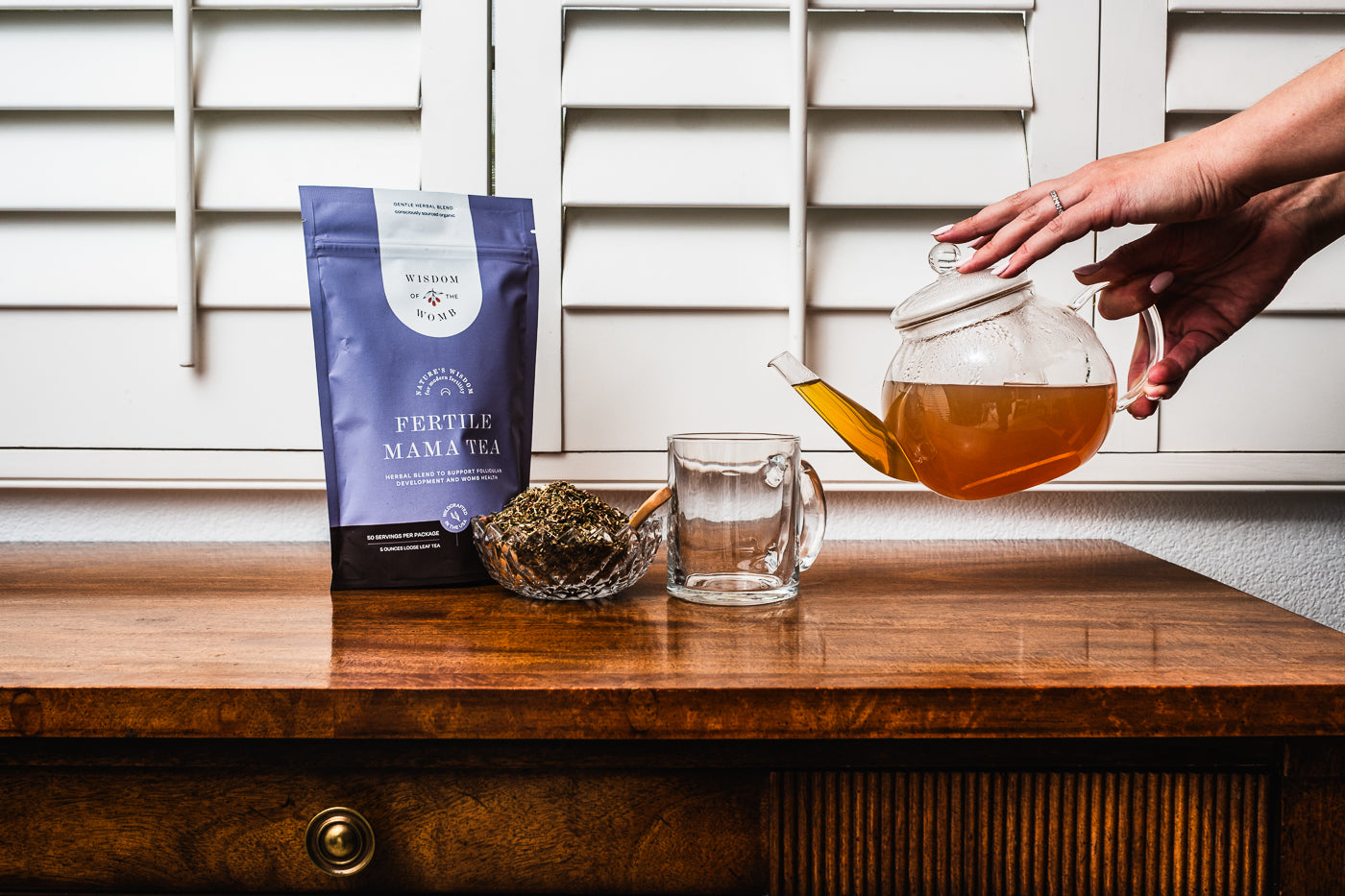 Fertile Mama Fertility Tea, Bath Soak & Meditation Bundle