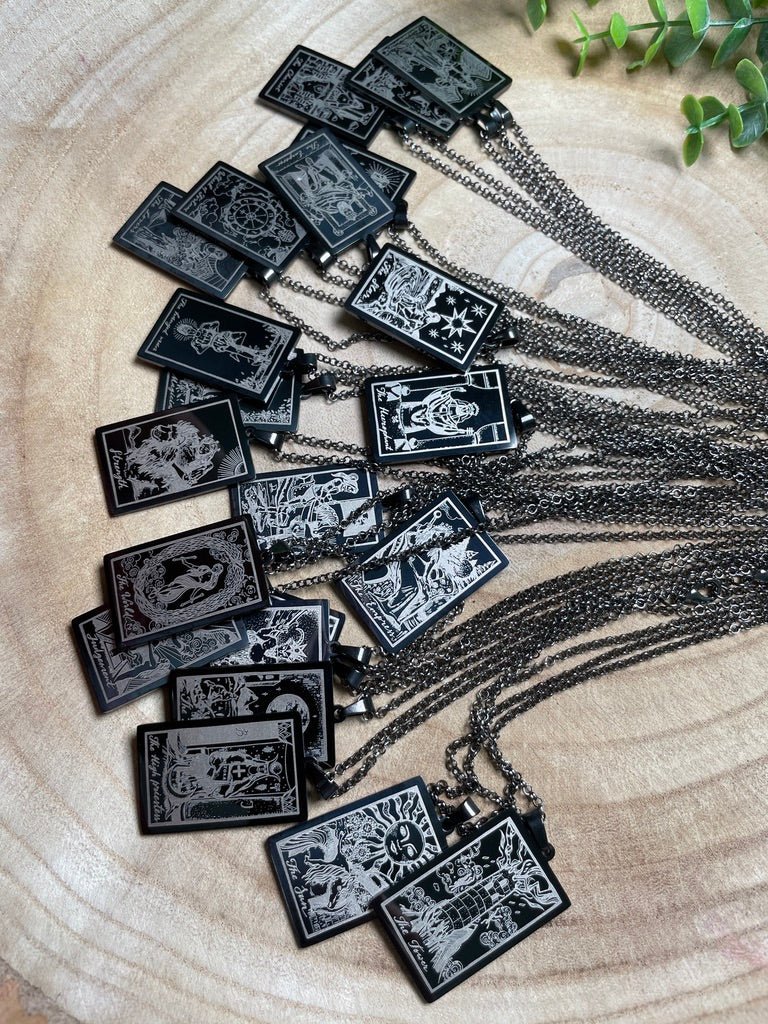 Mystery Pull Tarot Card Necklace