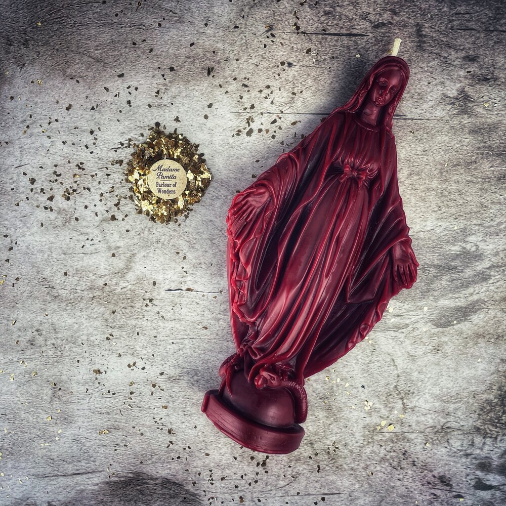 Queen of Heaven Candle Spell Kit - Divine Mother & Unconditional Love Magic