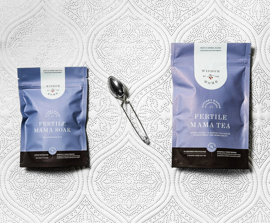 Fertile Mama Fertility Tea, Bath Soak & Meditation Bundle